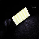 48SMD COB White Panel LED T10 Car Interior Panel Light 12V 4W Dome Lamp New J5M0