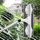 Glass Cleaning Tool Double-Sided Telescopic Rod Window Cleaner Squeegee Wip