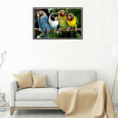 Diy Diamond Painting Parrot Animal Full Drill Rhinestone Cross Stitch Kits  U5K8