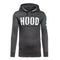 Men Teenager Boy Long-Sleeves Letters Print Hoodie Sweatershirt (Grey M) A#S