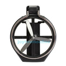 Universal Car Air-Outlet Folding Cup Bottle Drink Holder with Fan Black