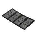 20 Pcs Black Plastic Aquarium Undergravel Filter + Air Line Hose + Tube Y5C2