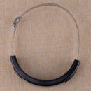 Silencer Oval Exhaust Protector Can Cover Clamp fit for Oval Muffler 100mm-165mm