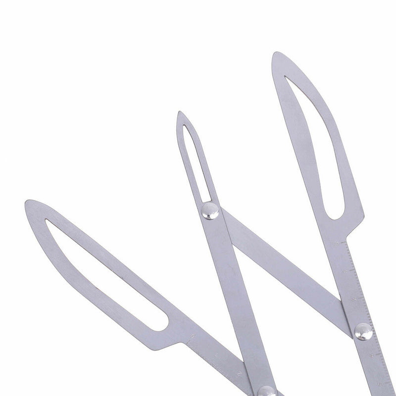 Eyebrow Microblade Caliper Tattoo Ruler Permanent Makeup Ratio Measure Tool FT