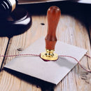 Retro Snowflake Wax Seal Fire Painting Stamp Envelope Wedding Card (A107) A