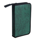 Green World Map Pattern CD VCD DVD Discs Storage Case PVC Bag