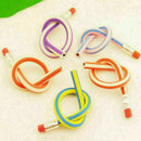 Colorful Soft Pencil+Eraser Magic Folding Bendy Flexible For Kids
