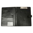 A4 Zipped Conference Folder Business Faux Leather Document Organiser Portfo U6S9