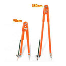 Precision Drafting Scribing Compass Caliper with Pencil Holder Map Plotting