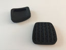2 x Black Clutch Or Brake Pedal Pad Rubber Cover For Astra H MK5 OEM 90498309