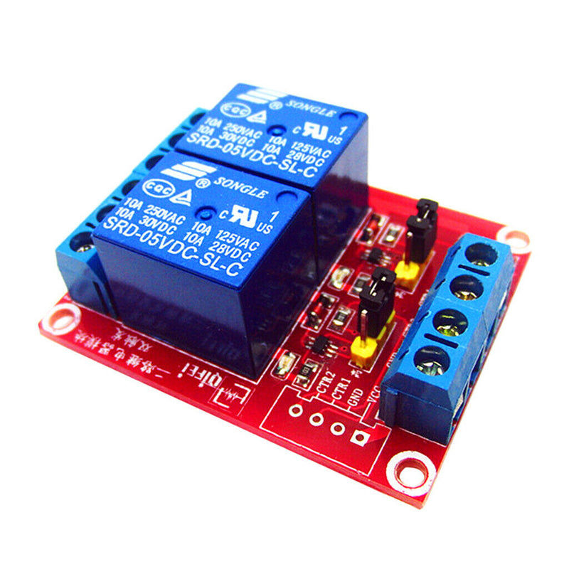 24V 2 Channel Relay Board Module For  Raspberry Pi ARM AVR DSP PIC