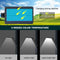 56LED Solar Motion Sensor Wall Light Remote Control Street Lamp (Black) A#S