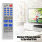 Universal TV Remote Control Oversize Key Controller for Big-button TV Sets