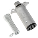 Trailer End Plug 7 Way Pin RV Connector Light Plug For Cord Wire Camper Semi