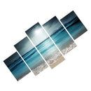 5Pcs Canvas Wall Artwork Picture Set Sunset Print Living Room Decor 30/40/50cm