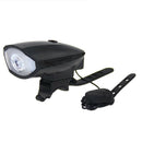 2Pcs USB LED Bicycle Headlight Horn Bike Headlamp for Sports Cycling Riding