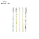 1Pcs Cartoon Floral Gel Pen Cute Student Learning Stationery School Office Pen