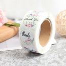 500pcs/Roll Thank You Stickers For Your Purchase Business Wedding LabelsSEAU