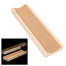 Solid Wood Long Neck Rest Protective Luthier Tool for Guitar String Repair