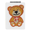 DIY Bear Special Shaped Diamond Painting Mini Vanity Mirror Makeup Mirrors