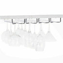 Under Cabinet Stemware Wine Glass Holder Storage Rack 2.17 Inch Deep