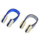 Swimming, diving, plastic nose clip screen protector, 2 pieces, blue / blac H3P9