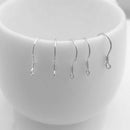 400PCs DIY Earring Hooks Ball Jewelry Accessory Ear Wire New UFN