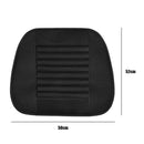 Bamboo Charcoal Car Seat Cover Four Season Auto Front Seat Cushion (Black) A