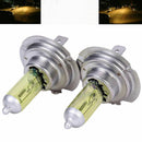 2pcs 3000K H7 12V 55W Halogen Xenon Bulbs Car Fog Daytime Yellow W0O9 Light J8V5
