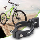 Bicycle Seatpost Clamp Aluminum Alloy MTB Road Bike Clip Black (31.8mm)