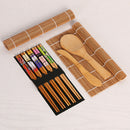 13pcs/set DIY Bamboo Sushi Maker Set Rice Sushi Making Kits Roll Cooking To FT