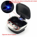 Shell Shape LED Blue Light  W/ Detachable Base Inside Car Ashtray