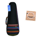 21inch Soprano Ukulele Padded Bag+Nylon Strings For Ukulele Uke Accessories