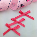 500Pcs/lot Mini SMALL Satin Ribbon Bows various Colours Crafts DIY Wedding BX