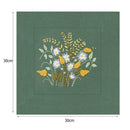 30 X 30cm DIY Flowers Embroidery Kit Needlework Cross Stitch Handwork Craft