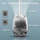 Toilet Brush and Holder,Toilet Bowl Cleaner Brush, 2Pcs Bathroom Toilet Bow