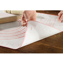 Baking Mats Silicone Cake Dough Kneading Rolling Non-Stick Sheet Red