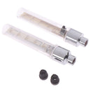 2 Packs Bicycle Waterproof5LED Bike Rim Lights for Wheel Tire Valve Spo_