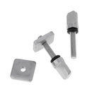 2 Set Longboard Fin Screw and Plate - Paddleboard Surfing Water Sports