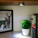 Super Bright LED Night Lights Push Small Circle flame Super adhesive self W3K7
