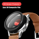 2pcs High Transparency Film Case Screen Protector for Huawei GT2 42mm Smartwatch