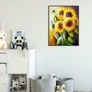 5D DIY Full Drill Diamond Painting Sunflowers Cross Stitch Embroidery Kits