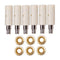 6Pcs Guitar Tuning Pegs Tuners Machine Heads Gear and Pins Parts Style1