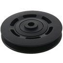 95mm Black Bearing Pulley Wheel Cable Gym Equipment Part Wearproof T9B3