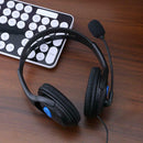 Stereo Wired Headset Game Headphone with Microphone for Sony Playstation 4