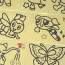 10Pcs/lot Children Drawing Sand Painting Pictures Kid DIY LJ