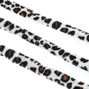 Funny White Leopard Stripes Cat Stick Kitten Rod Teaser Wand Pet Cat Toys