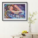 5D DIY Special Shaped Diamond Painting Beauty Cross Stitch Mosaic Kit Decor