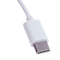 USB 3.1 Type-C Male to 3.5mm Female Earphone Audio Adapter Cable(White) A#S