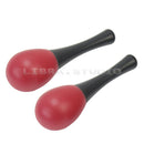 2Pcs Plastic Maraca Rattle Shaker Handle Percussion Musical Instrument Baby-Toys